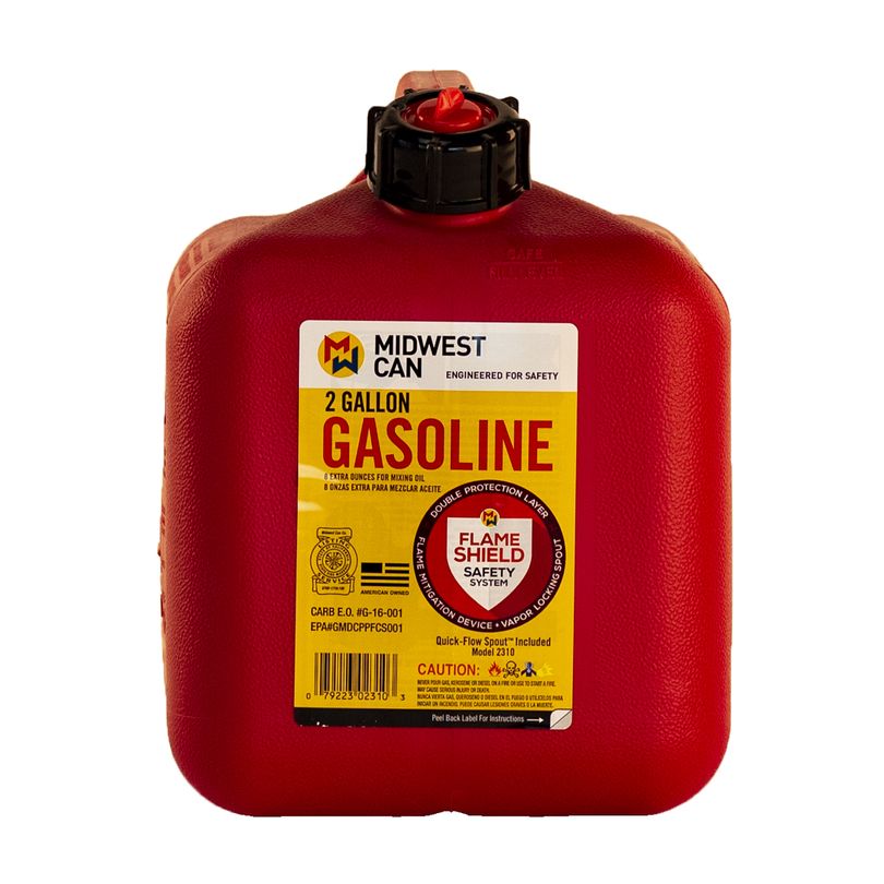 GAS CAN 2 GALLON